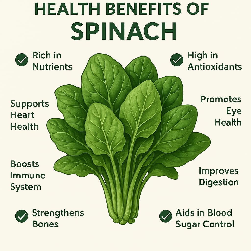Health Benefits of Eating Spinach: A Nutrient-Packed Superfood