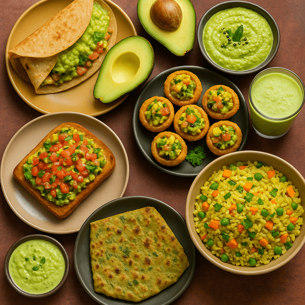 avocado recipes for Indian vegetarians