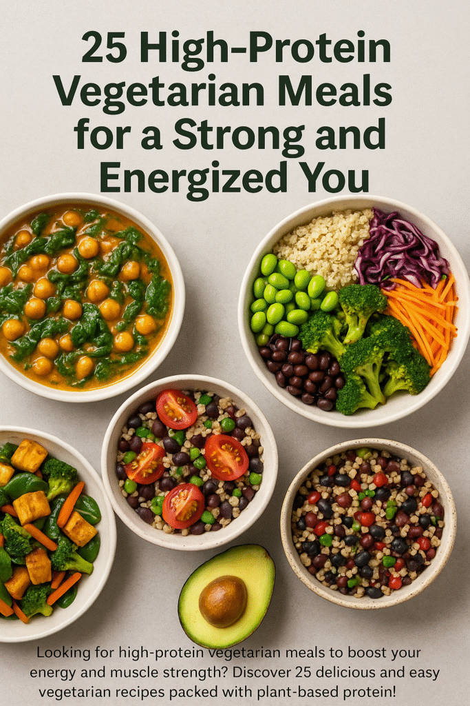High-Protein Vegetarian Meals