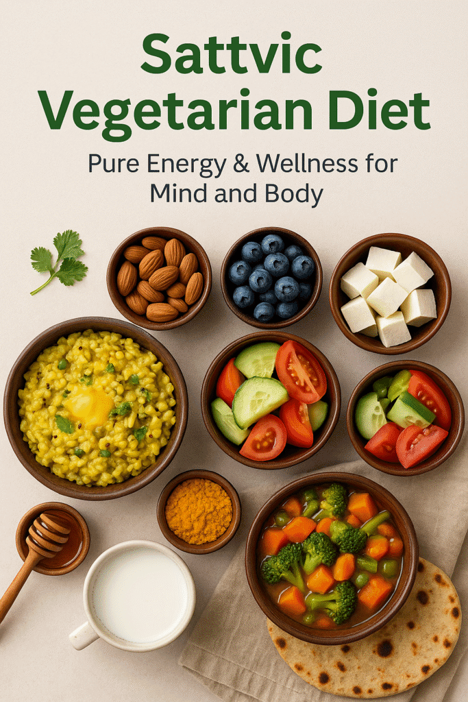 Sattvic vegetarian diet